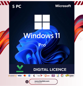 ‎Windows 11 Pro Lifetime License Key – 5PC